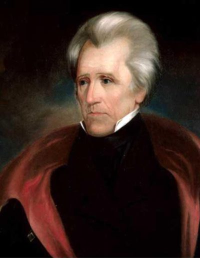 Andrew Jackson was a pioneer in land development